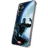 Marvel Black Panther Jumping Through Air Galaxy S24 Plus Clear Case