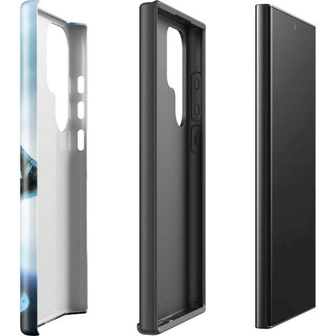 Marvel Black Panther Jumping Through Air Galaxy S24 Ultra Impact Case