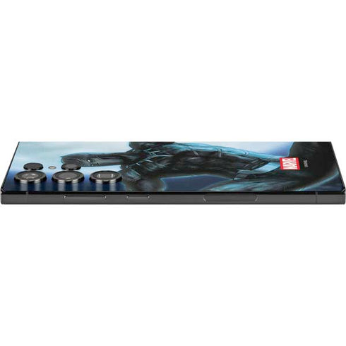 Marvel Black Panther Jumping Through Air Galaxy S24 Ultra Skin