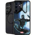 Marvel Black Panther Jumping Through Air Galaxy S25 Kickstand Case
