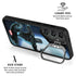 Marvel Black Panther Jumping Through Air Galaxy S25 Kickstand Case