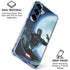 Marvel Black Panther Jumping Through Air Galaxy S25 Plus Clear Case