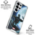 Marvel Black Panther Jumping Through Air Galaxy S25 Ultra Clear Case