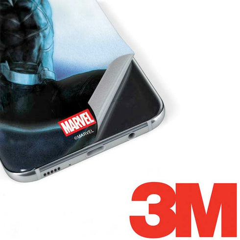 Marvel Black Panther Jumping Through Air Galaxy S8 Plus Skin