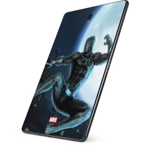 Marvel Black Panther Jumping Through Air Samsung Galaxy Tab Skin