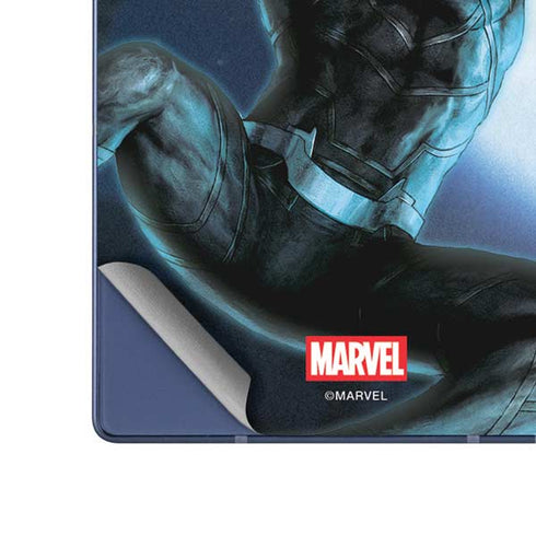 Marvel Black Panther Jumping Through Air Galaxy Z Fold6 Skin