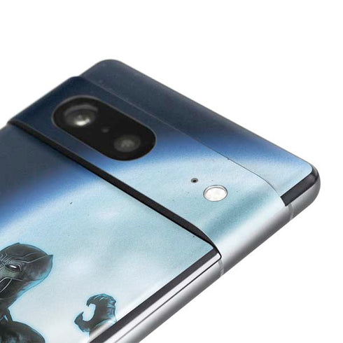 Marvel Black Panther Jumping Through Air Pixel Skins