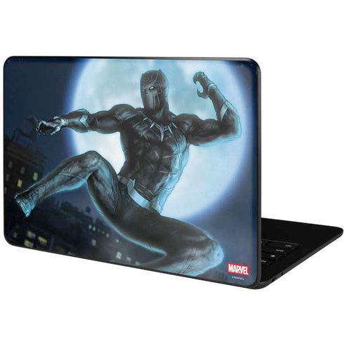 Marvel Black Panther Jumping Through Air Google Pixelbook Go Skin