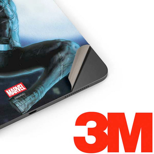 Marvel Black Panther Jumping Through Air Apple iPad Pro Skin
