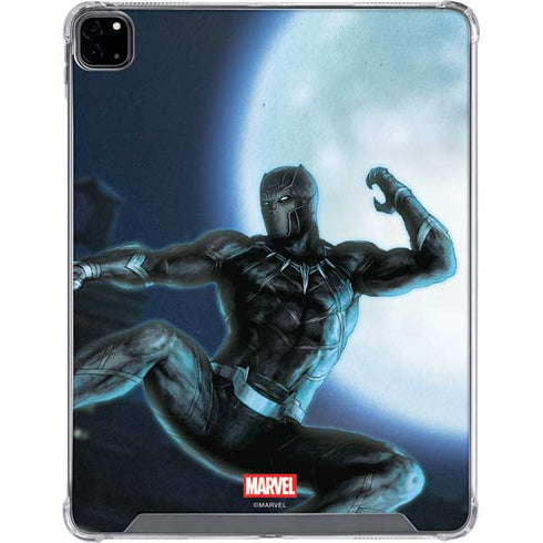 Marvel Black Panther Jumping Through Air iPad Pro 12.9in (2020) Clear Case