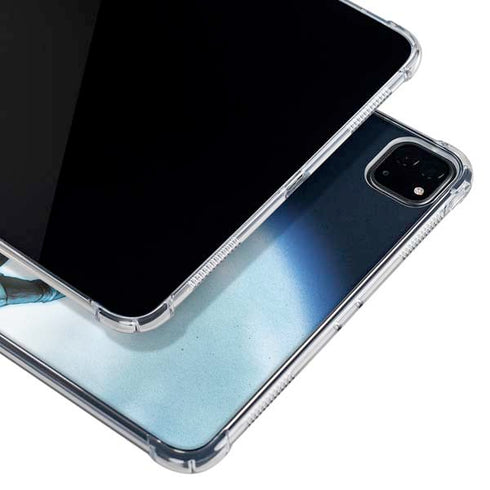 Marvel Black Panther Jumping Through Air iPad Pro 12.9in (2020) Clear Case