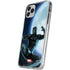Marvel Black Panther Jumping Through Air iPhone 11 Pro Clear Case