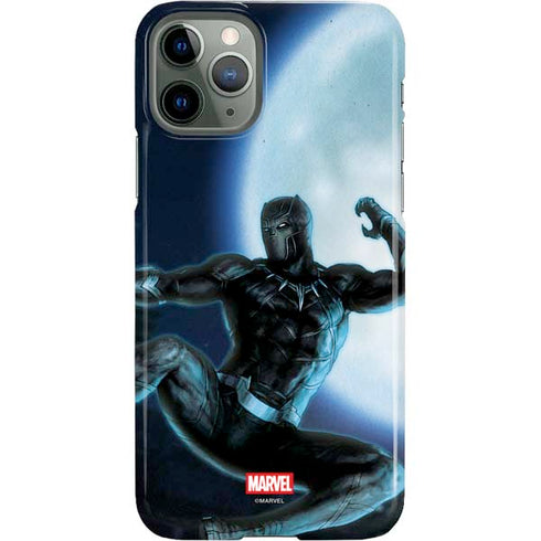 Marvel Black Panther Jumping Through Air iPhone 11 Pro Lite Case