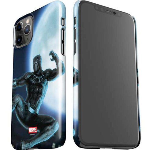 Marvel Black Panther Jumping Through Air iPhone 11 Pro Lite Case