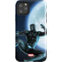 Marvel Black Panther Jumping Through Air iPhone Cases