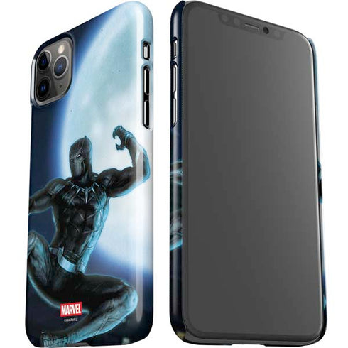 Marvel Black Panther Jumping Through Air iPhone 11 Pro Max Lite Case