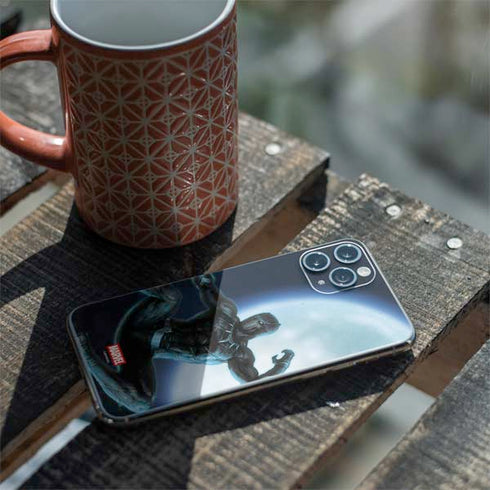 Marvel Black Panther Jumping Through Air iPhone 11 Pro Skin