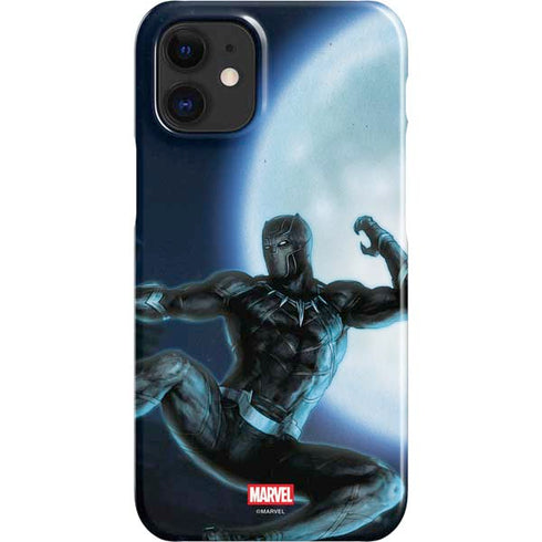 Marvel Black Panther Jumping Through Air iPhone 12 Mini Lite Case