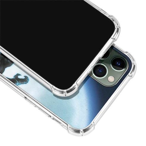 Marvel Black Panther Jumping Through Air iPhone 12 Pro Clear Case