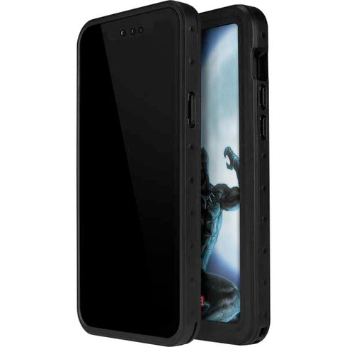 Marvel Black Panther Jumping Through Air iPhone 12 Pro Max Waterproof Case