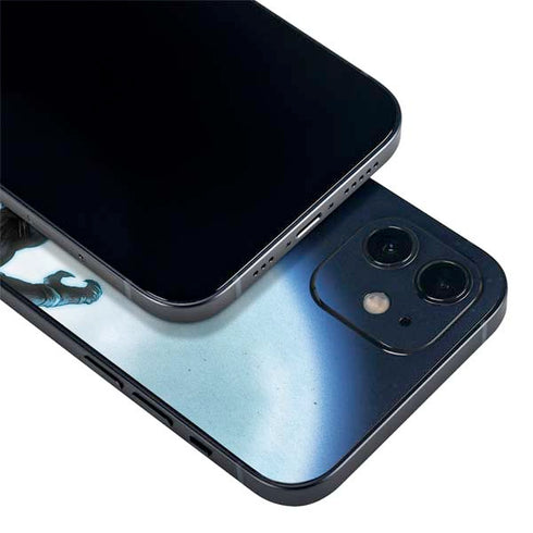 Marvel Black Panther Jumping Through Air iPhone 12 Skin