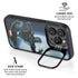 Marvel Black Panther Jumping Through Air iPhone 13 Pro Kickstand Case
