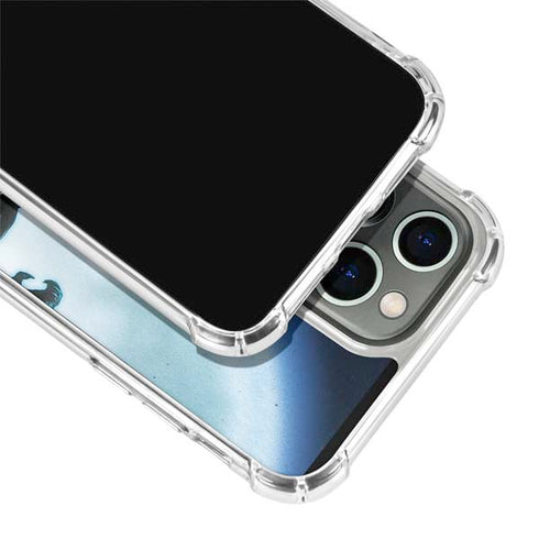 Marvel Black Panther Jumping Through Air iPhone 13 Pro Max Clear Case