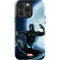 Marvel Black Panther Jumping Through Air iPhone 14 Pro Impact Case