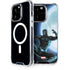 Marvel Black Panther Jumping Through Air iPhone 14 Pro MagSafe Case