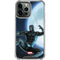 Marvel Black Panther Jumping Through Air iPhone 14 Pro Max Clear Case