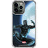 Marvel Black Panther Jumping Through Air iPhone 14 Pro Max Clear Case