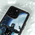 Marvel Black Panther Jumping Through Air iPhone 14 Pro Max Waterproof Case