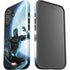 Marvel Black Panther Jumping Through Air iPhone 16 Impact Case