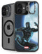 Marvel Black Panther Jumping Through Air iPhone 16 Plus Kickstand Case