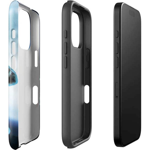 Marvel Black Panther Jumping Through Air iPhone 16 Pro Impact Case