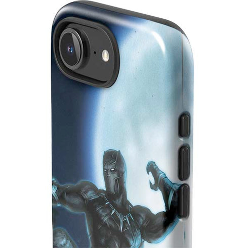 Marvel Black Panther Jumping Through Air iPhone 16e Impact Case
