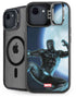Marvel Black Panther Jumping Through Air iPhone 16e Kickstand Case