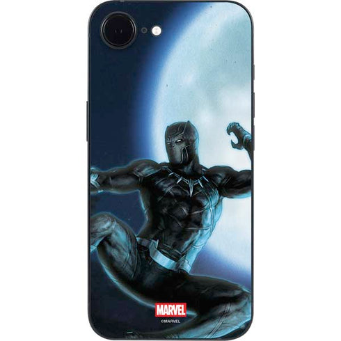 Marvel Black Panther Jumping Through Air iPhone 16e Skin