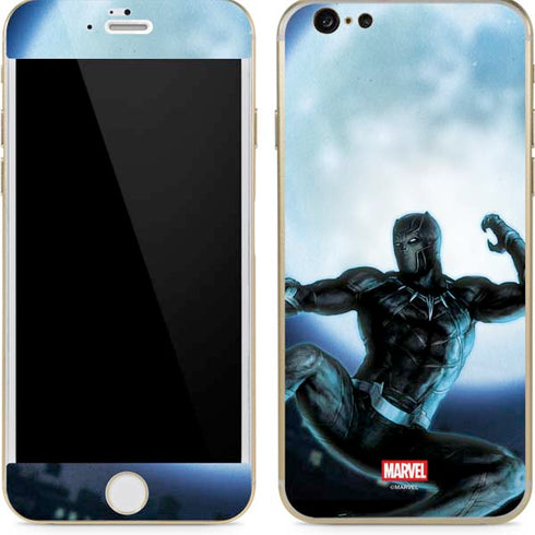 Marvel Black Panther Jumping Through Air iPhone 6/6s Skin