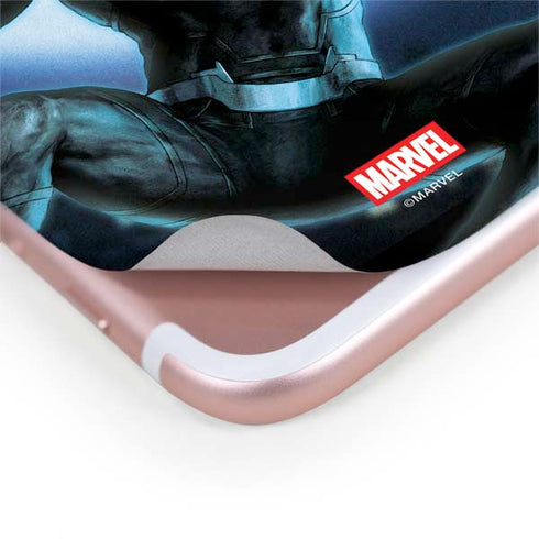 Marvel Black Panther Jumping Through Air iPhone 8 Plus Skin