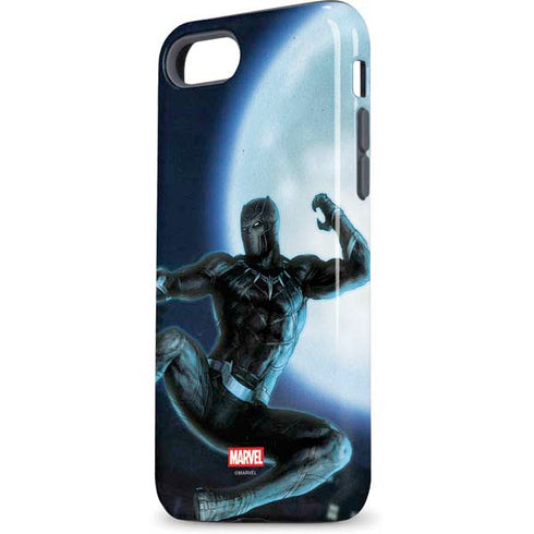 Marvel Black Panther Jumping Through Air iPhone 8 Pro Case