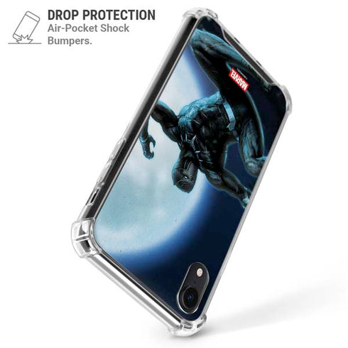 Marvel Black Panther Jumping Through Air iPhone XR Clear Case