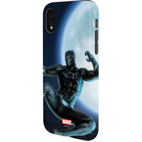 Marvel Black Panther Jumping Through Air iPhone XR Pro Case
