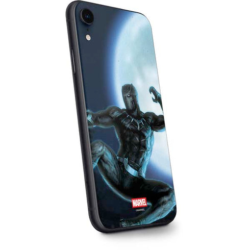 Marvel Black Panther Jumping Through Air iPhone XR Skin