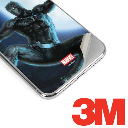 Marvel Black Panther Jumping Through Air iPhone XS Max Skin