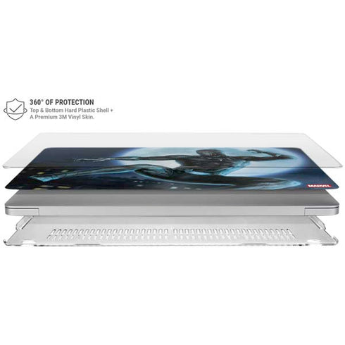 Marvel Black Panther Jumping Through Air MacBook Air 15in (2023-2025) Case plus Skin
