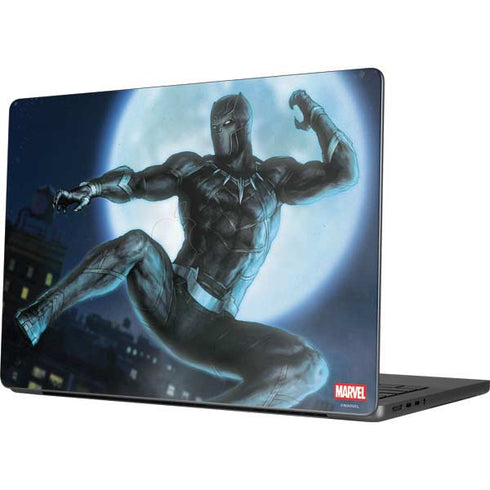 Marvel Black Panther Jumping Through Air MacBook Pro 14in (2021-24) Skin