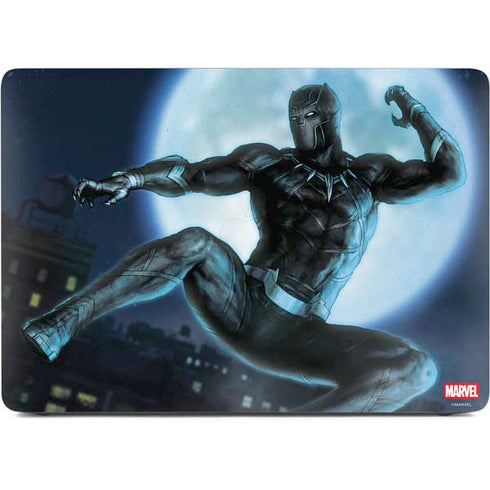 Marvel Black Panther Jumping Through Air Apple MacBook Pro 16-inch Skin