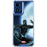Marvel Black Panther Jumping Through Air Moto G Play 4G (2024) Clear Case