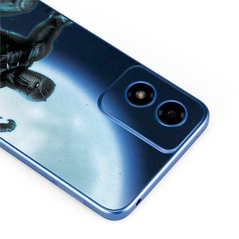 Marvel Black Panther Jumping Through Air Moto G Play 4G (2024) Skin